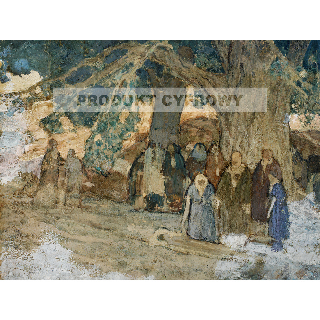 Henry Ossawa Tanner Uzdrowił chorych — produkt cyfrowy do pobrania