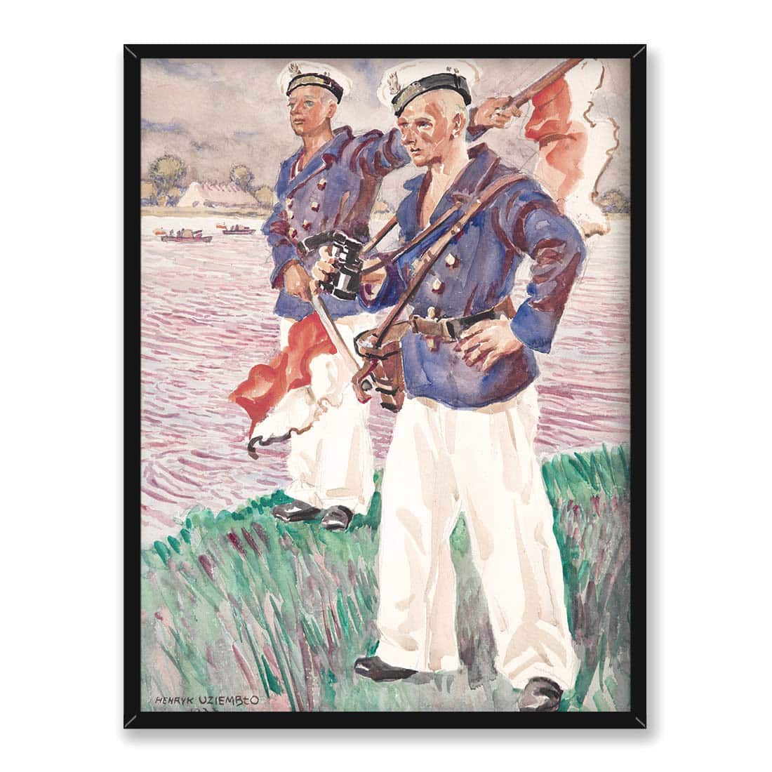 Henryk Uziemblo Flotylla Pińska 30x40