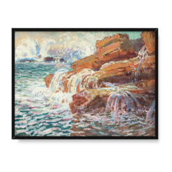 Henryk Uziemblo Wierzby nad stawem 40×30