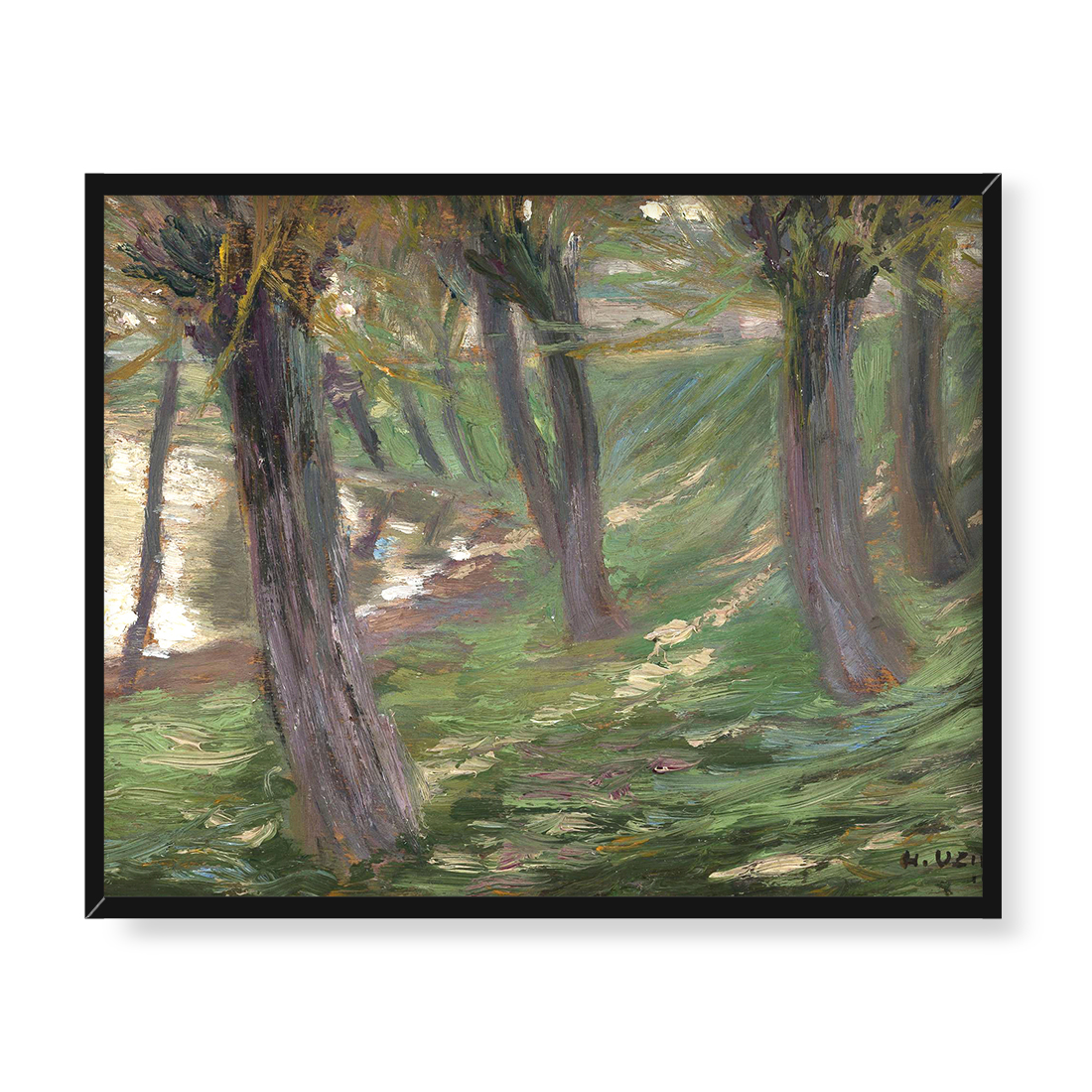 Henryk Uziembło Tyniec 50x40 w RAMIE