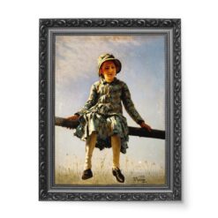 Ilya Repin Ważka Portret córki malarza wydruk na płótnie 50×70