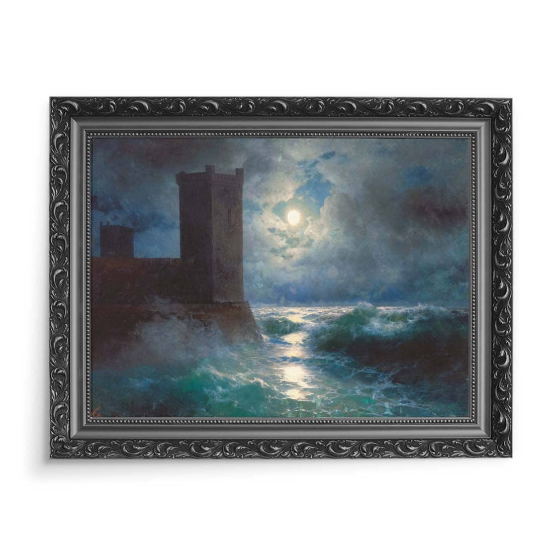 Iwan Ajwazowski Genueńskie wieże na Morzu Czarnym 70x50