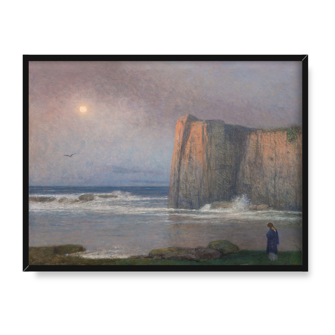 Jakub Schikaneder Ciche morze 40x30