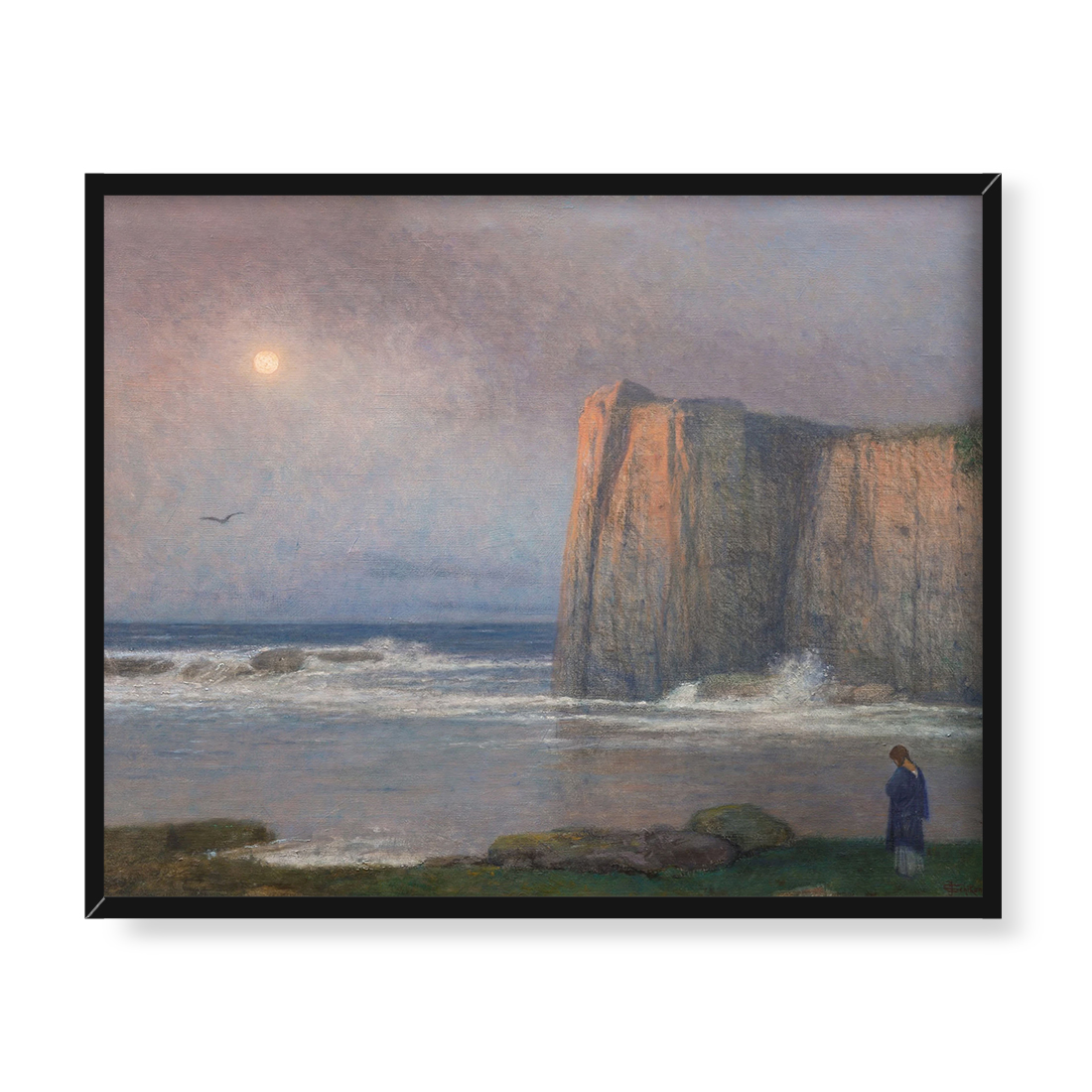 Jakub Schikaneder Ciche morze 50x40