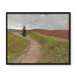 Jakub Schikaneder Ciemna ścieżka 50×40