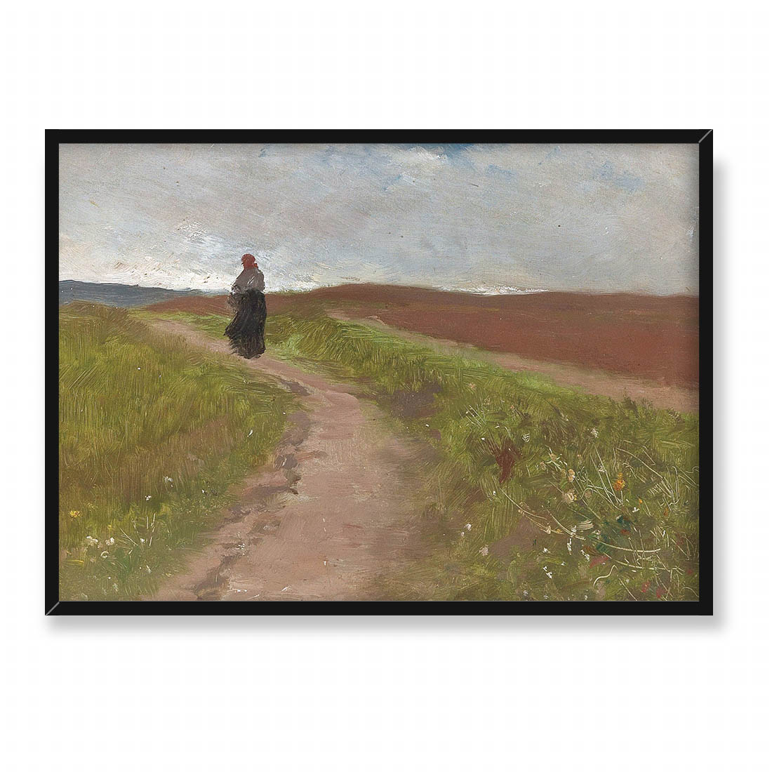 Jakub Schikaneder Ciemna ścieżka 70x50