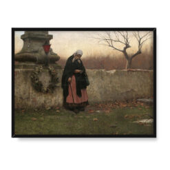 Jakub Schikaneder Dzień Zaduszny 40×30