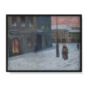 Jakub Schikaneder Nocna ulica 40×30 Jakub Schikaneder Nocna ulica 40×30