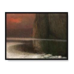 Jakub Schikaneder Samotność 40×30
