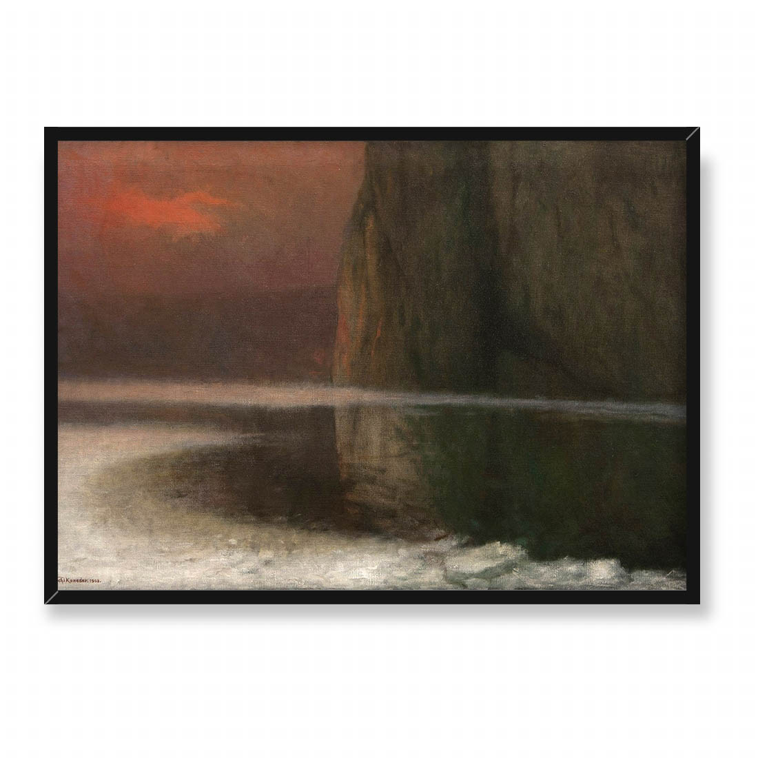 Jakub Schikaneder Samotność 70x50