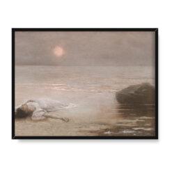 Jakub Schikaneder Topielica 40×30