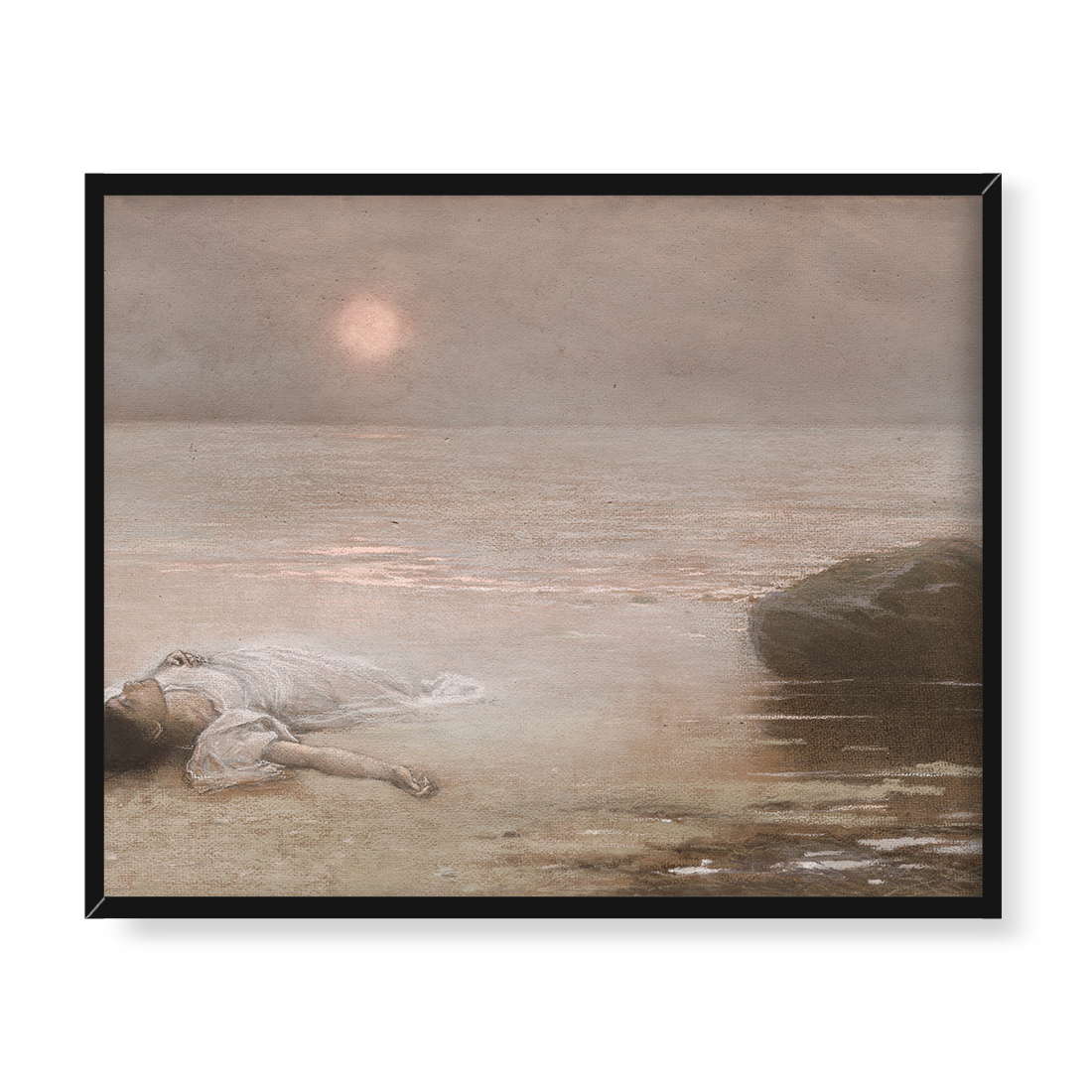 Jakub Schikaneder Topielica 50x40 w RAMIE