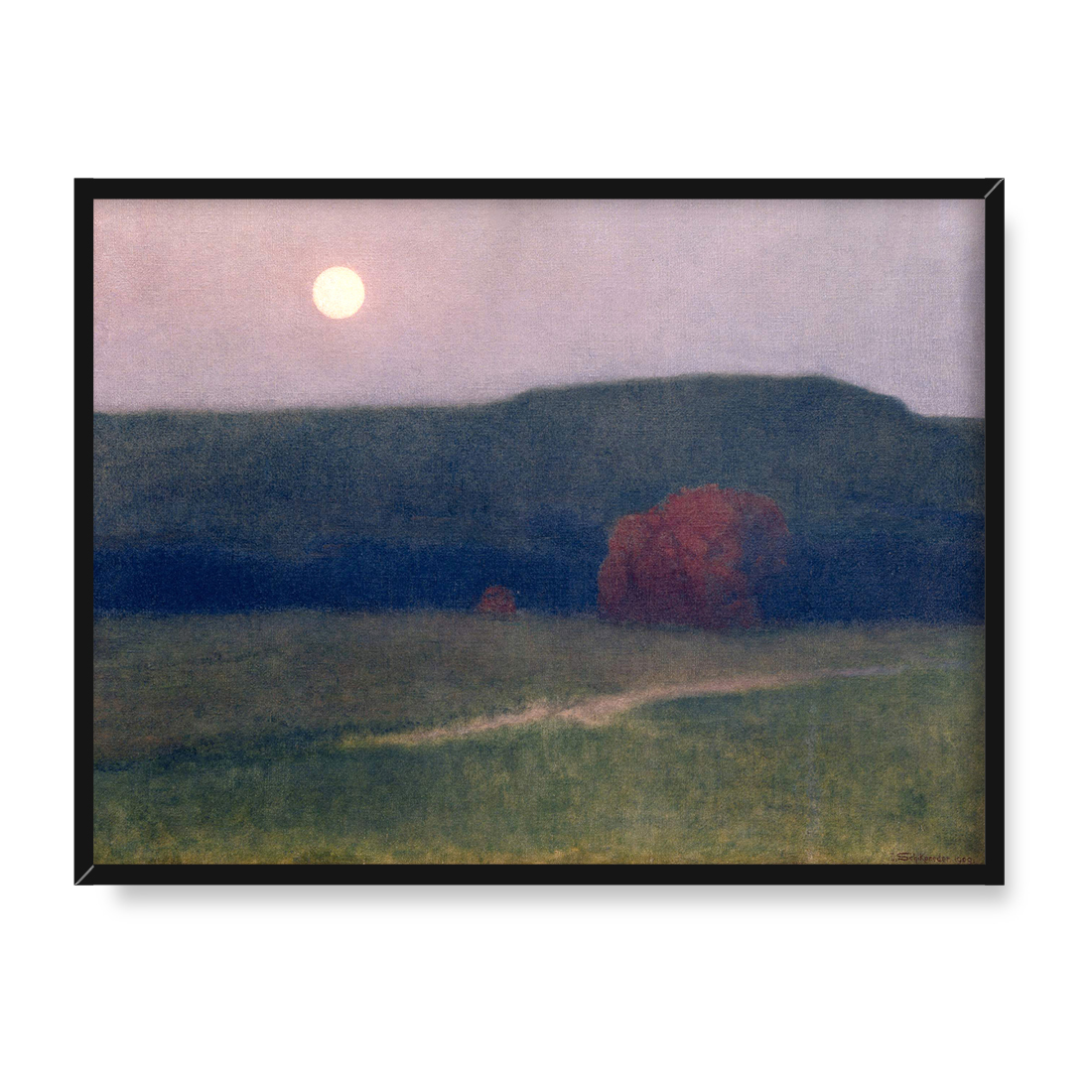 Jakub Schikaneder Zmierzch 40x30