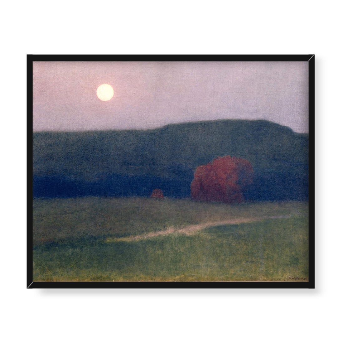 Jakub Schikaneder Zmierzch 50x40 w RAMIE