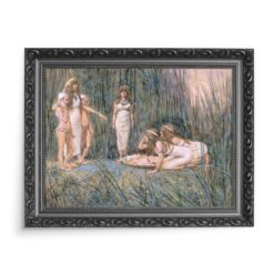 James Tissot Córka faraona przyjmuje matkę Mojżesza 70×50