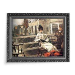 James Tissot Czekając na prom 2 70×50