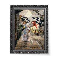 James Tissot Dzień świąteczny w Brighton wydruk na płótnie 50×70