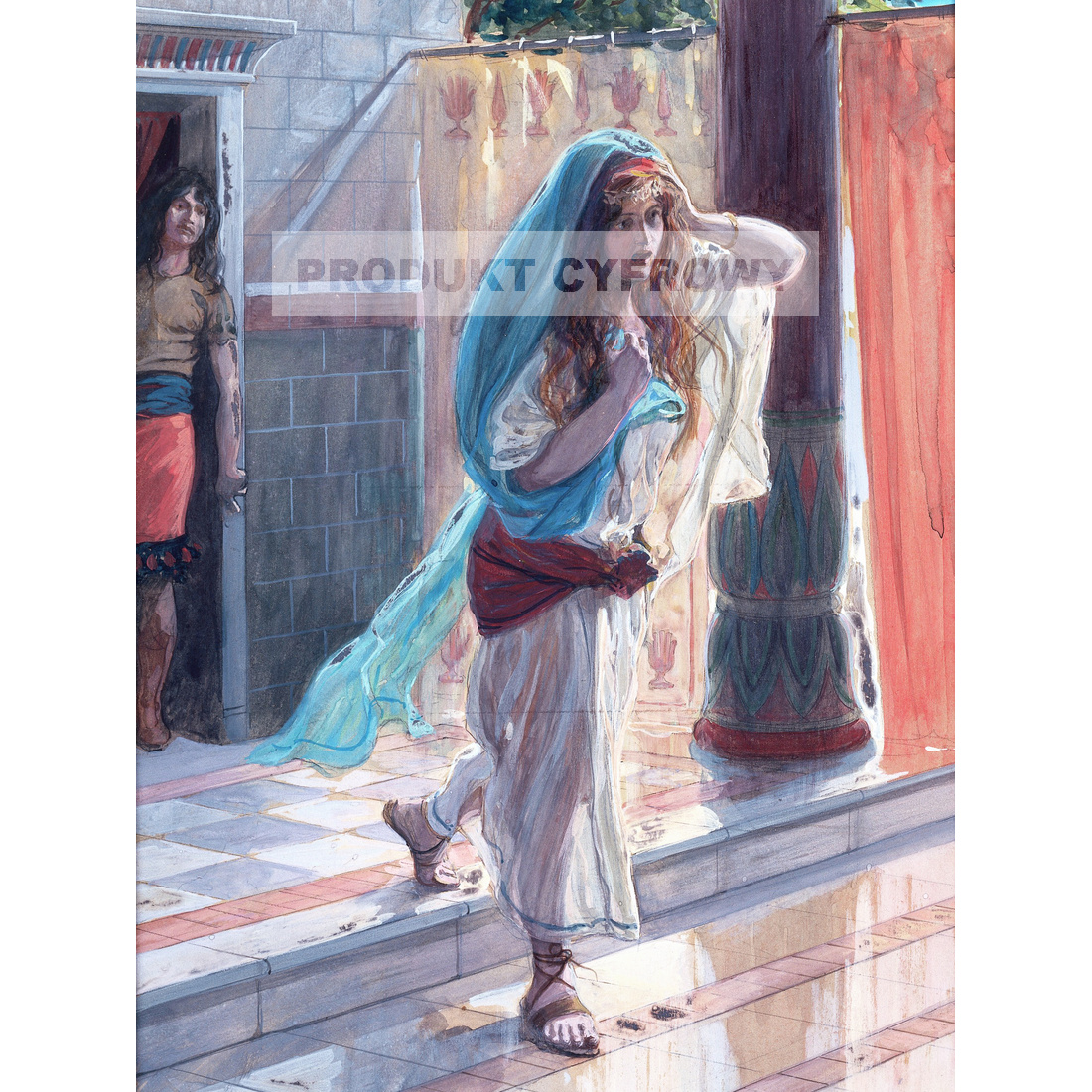 James Tissot Spustoszenie Tamary — produkt cyfrowy do pobrania