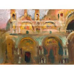 Jan Stanisławski Bazylika św Marka w Wenecji — produkt cyfrowy do pobrania