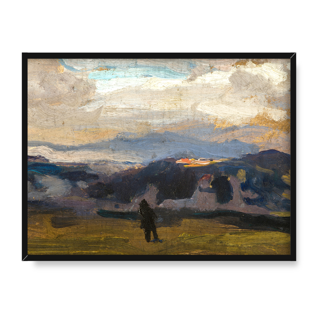 Jan Stanisławski Chmury Zakopane 30x40 w RAMIE