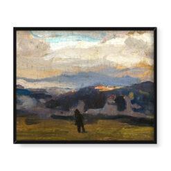 Jan Stanisławski Chmury Zakopane 50×40