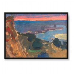 Jan Stanisławski Dniepr pod Kijowem nocą 70×50