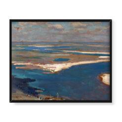 Jan Stanisławski Dniepr w błękicie 50×40