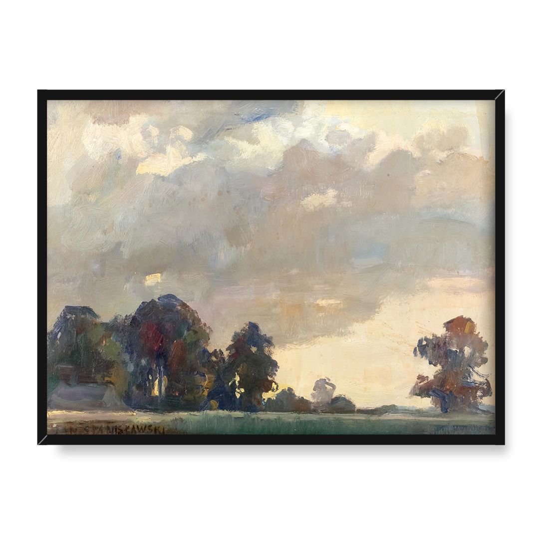Jan Stanisławski Krajobraz letni 30x40