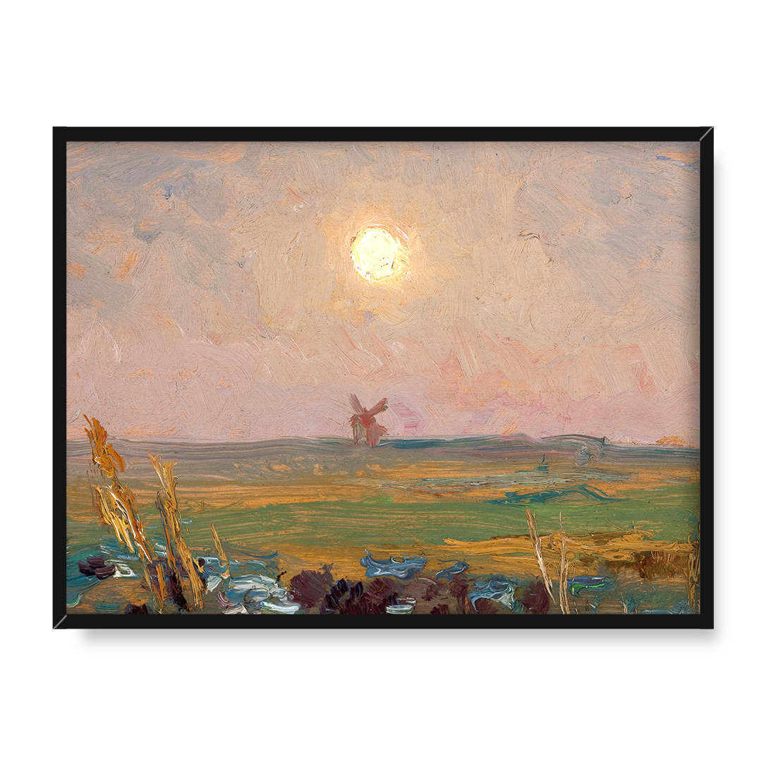 Jan Stanisławski Słońce 30x40