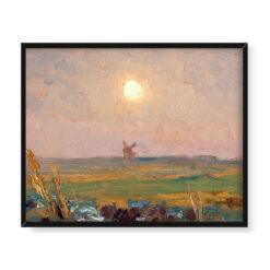 Jan Stanisławski Słońce 50×40