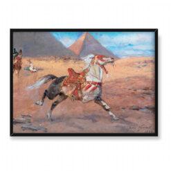 Jerzy Kossak Piramidy 70×50