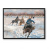 Jerzy Kossak Pogoń 2 70×50 Jerzy Kossak Pogoń 2 70×50