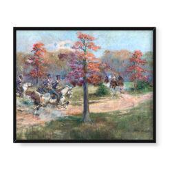 Jerzy Kossak Pogoń 50×40