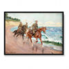 Jerzy Kossak Ułani nad brzegiem morza 70×50 Jerzy Kossak Ułani nad brzegiem morza 70×50
