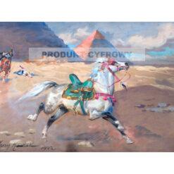 Jerzy Kossak Ucieczka Bachmata — produkt cyfrowy do pobrania