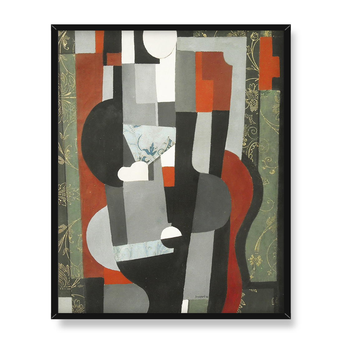 Jindrich Styrsky Czarny Pierrot 40x50 w RAMIE