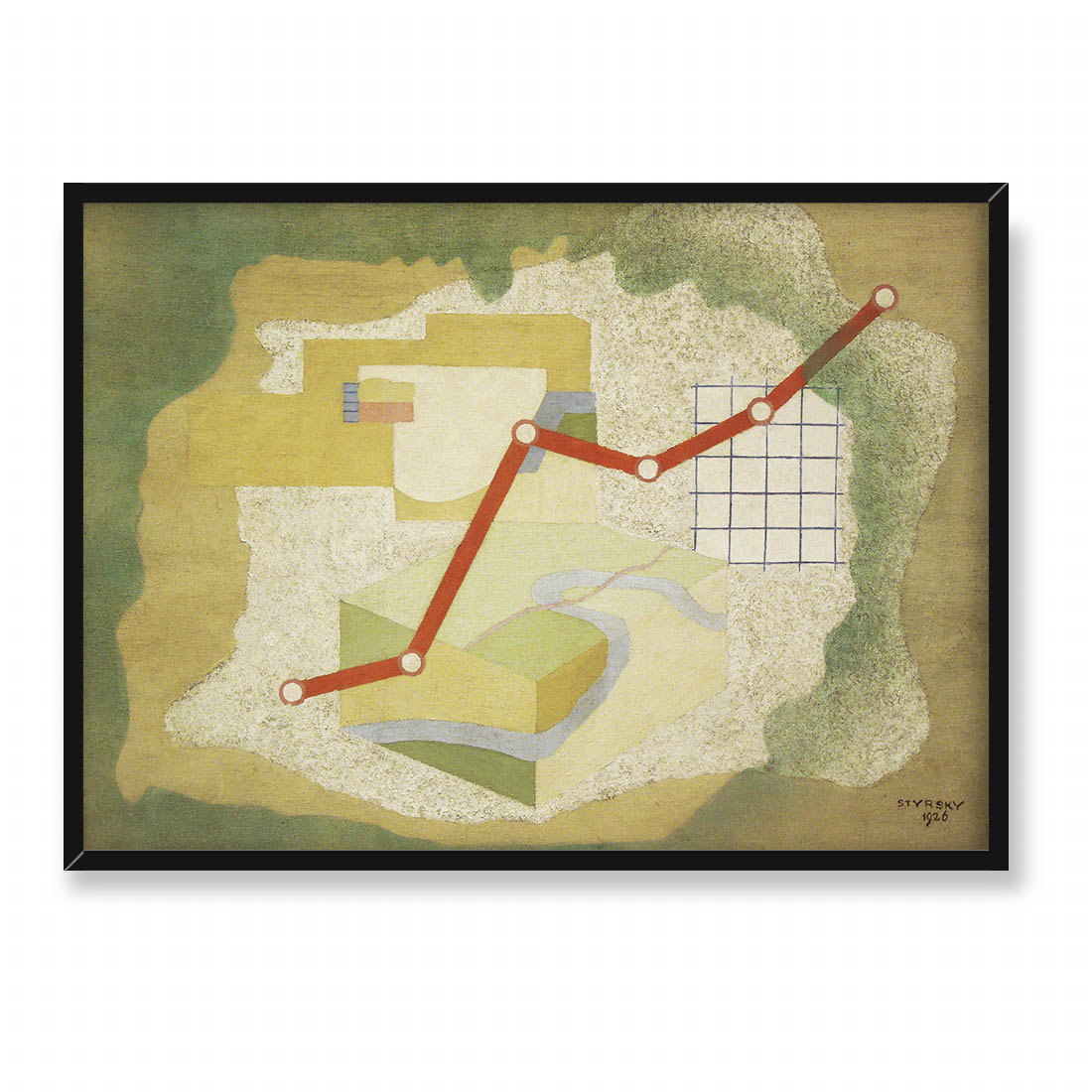 Jindrich Styrsky Jaskinia 70x50