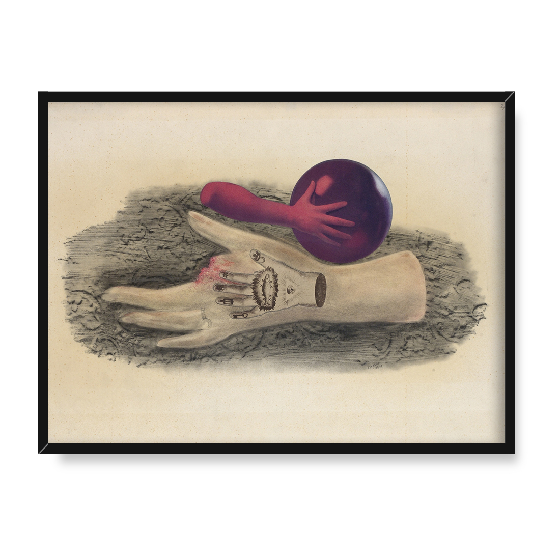 Jindrich Styrsky Ręka 40x30