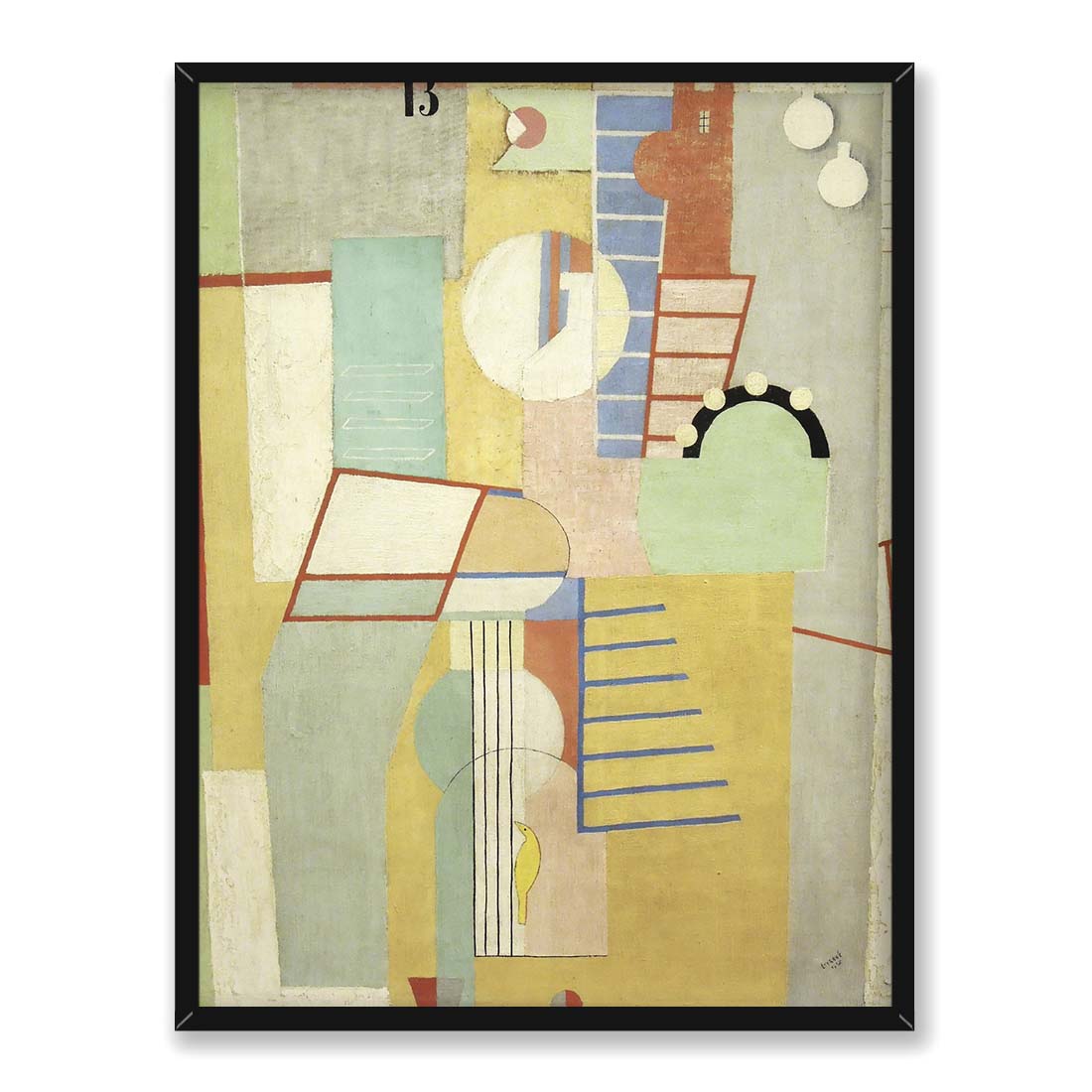 Jindrich Styrsky Wiejski cmentarz 30x40