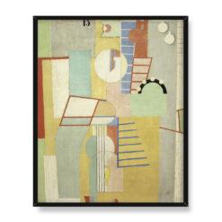 Jindrich Styrsky Wiejski cmentarz 40×50