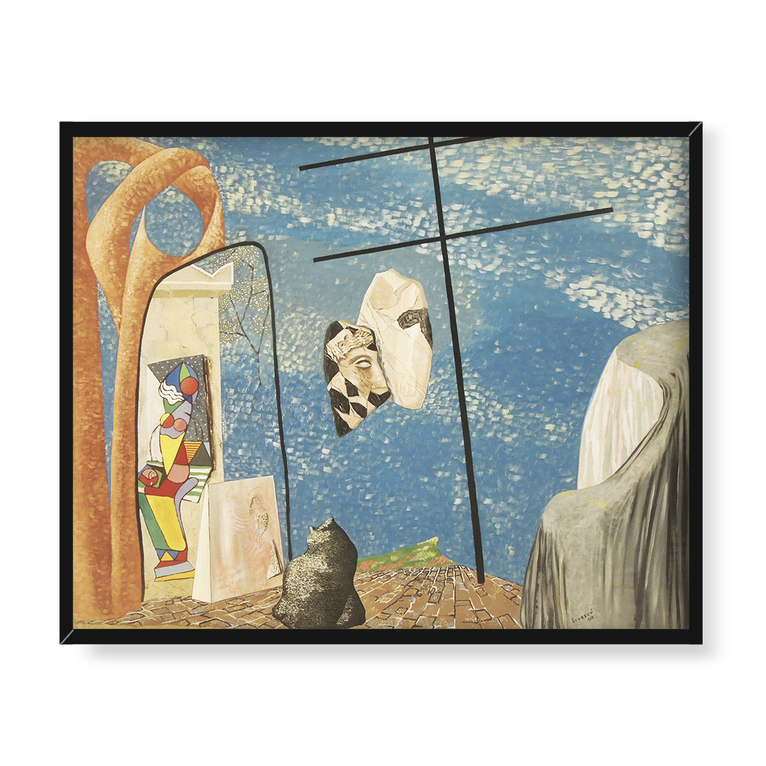 Jindrich Styrsky Z mojego dziennika 50x40 w RAMIE