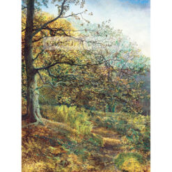 John Atkinson Grimshaw Woodland near Leeds kopia — produkt cyfrowy do pobrania