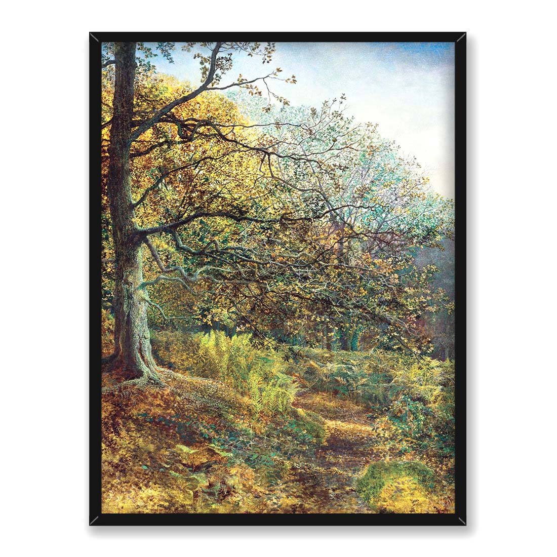 John Atkinson Grimshaw Woodland near Leeds kopia 30x40