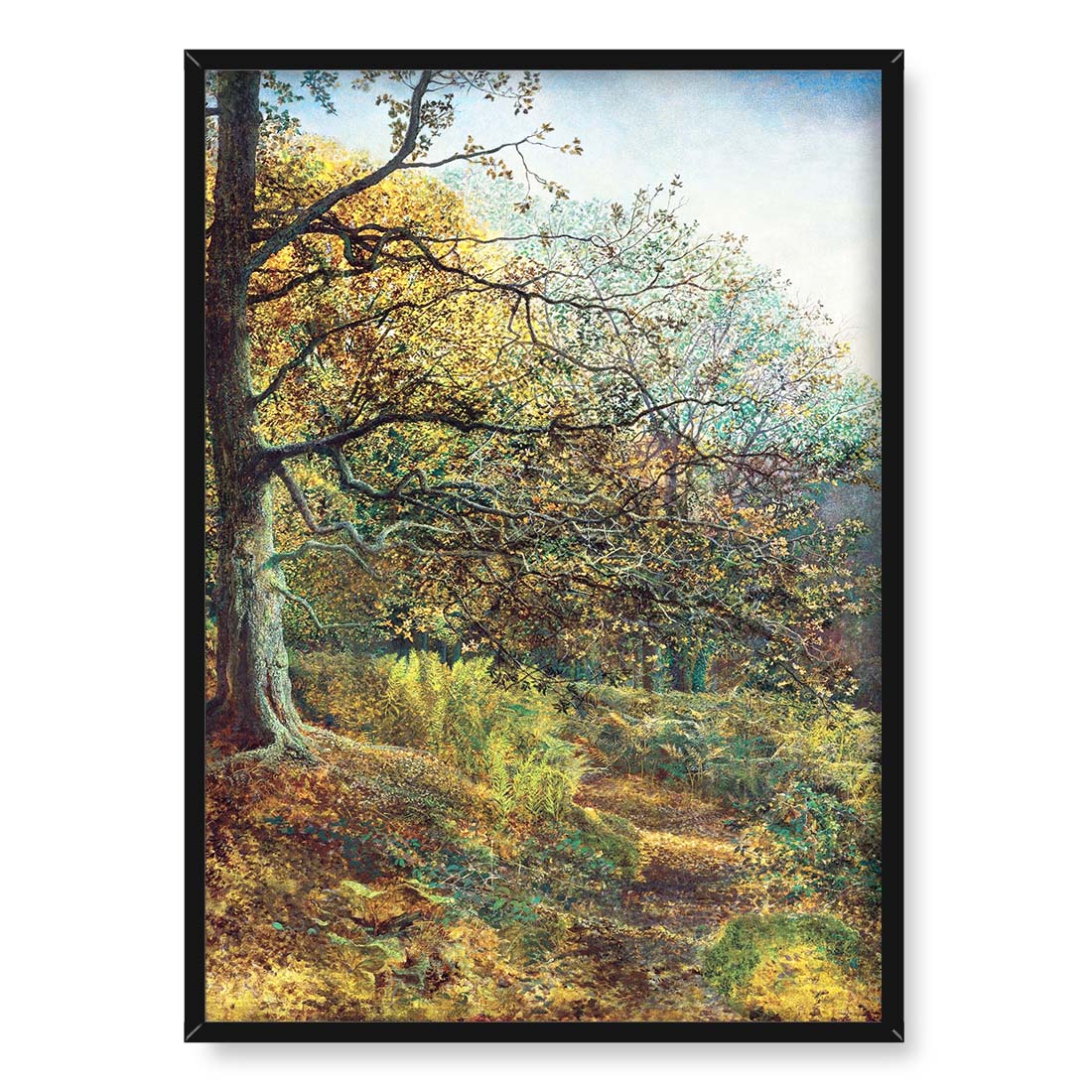 John Atkinson Grimshaw Woodland near Leeds kopia 50x70