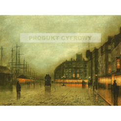 John Grimshaw Doki w Liverpoolu — produkt cyfrowy do pobrania