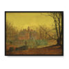 John Grimshaw Dom w Yorkshire otoczony fosą 30×40 w RAMIE John Grimshaw Dom w Yorkshire otoczony fosą 30×40 w RAMIE