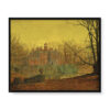 John Grimshaw Dom w Yorkshire otoczony fosą 50×40 w RAMIE John Grimshaw Dom w Yorkshire otoczony fosą 50×40 w RAMIE