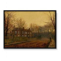 John Grimshaw Gasnący blask roku 70×50