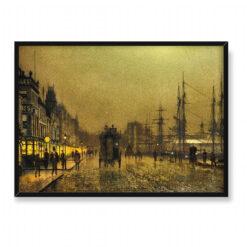John Grimshaw Glasgow 70×50