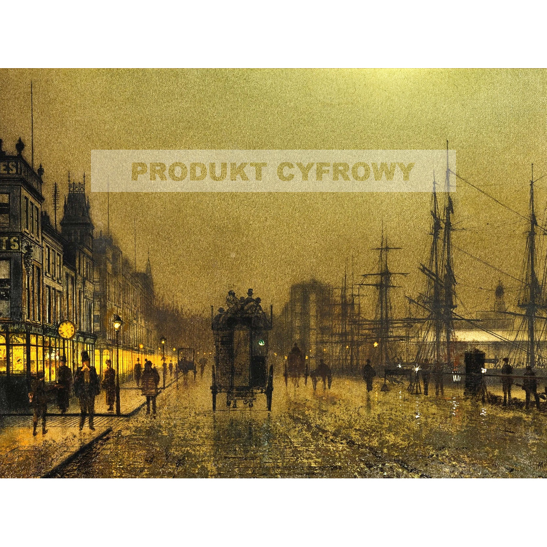 John Grimshaw Glasgow — produkt cyfrowy do pobrania